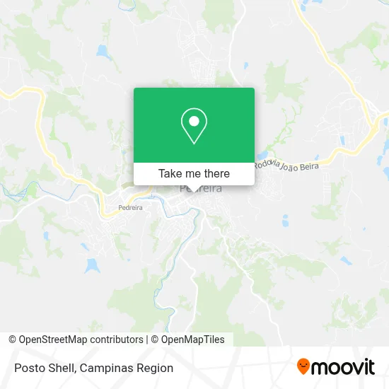 Posto Shell map