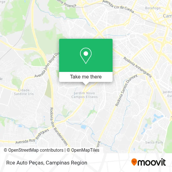Rce Auto Peças map