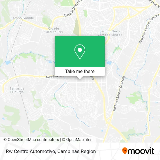 Rw Centro Automotivo map