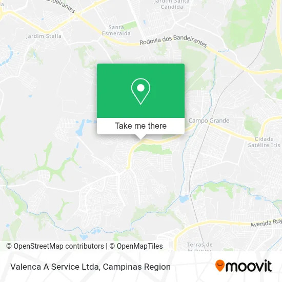 Valenca A Service Ltda map