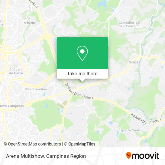 Arena Multishow map