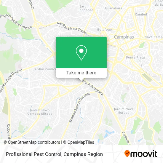 Profissional Pest Control map