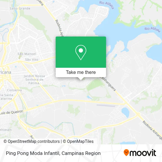 Ping Pong Moda Infantil map
