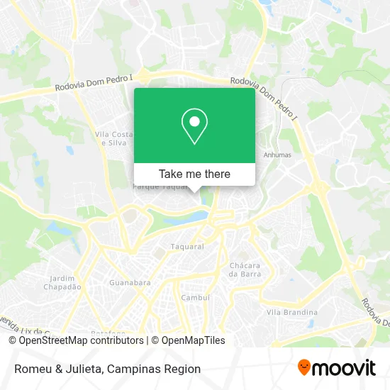 Romeu & Julieta map