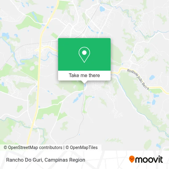 Rancho Do Guri map