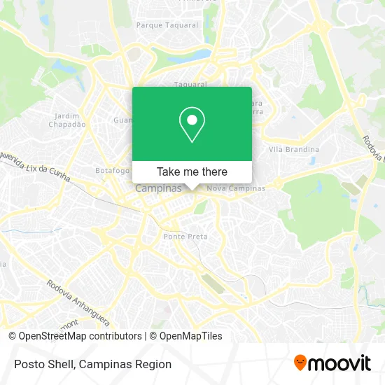 Posto Shell map