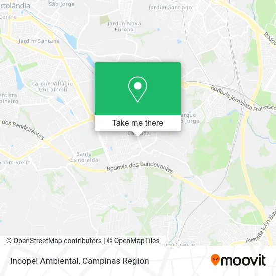 Incopel Ambiental map