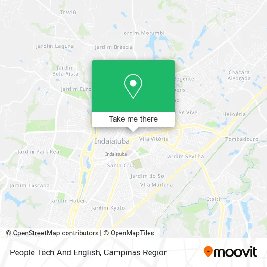 People Tech And English map
