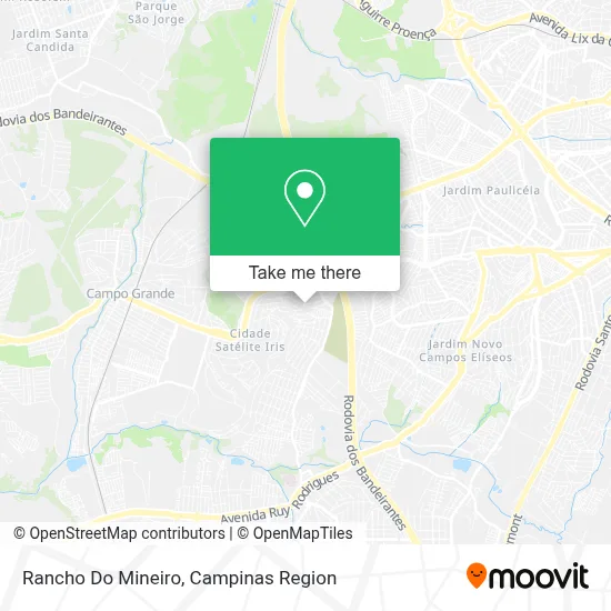 Rancho Do Mineiro map