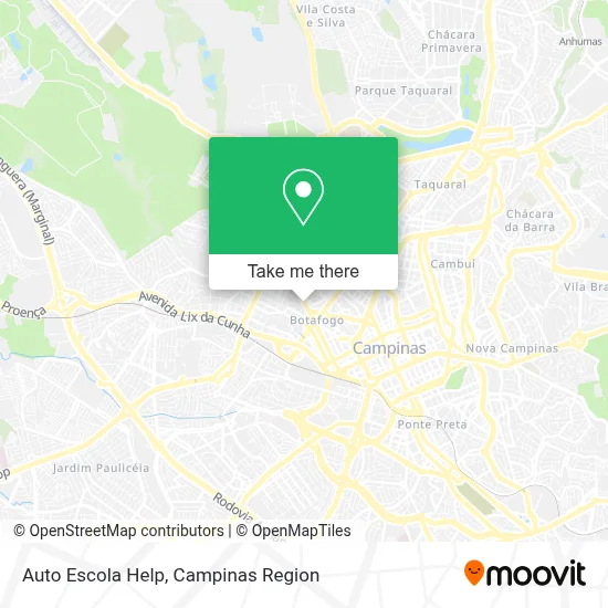 Auto Escola Help map