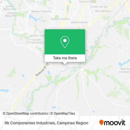 Rk Componentes Industriais map