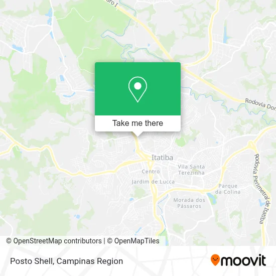 Posto Shell map
