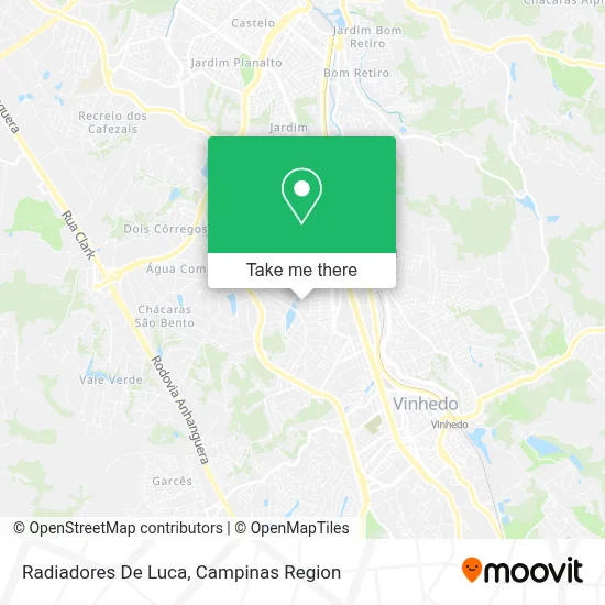 Radiadores De Luca map