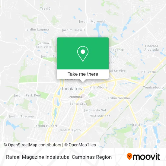 Rafael Magazine Indaiatuba map