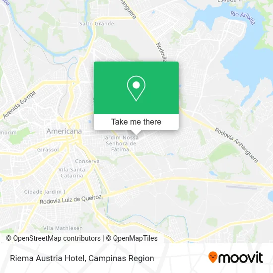 Riema Austria Hotel map