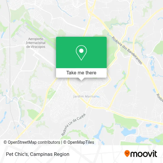 Pet Chic's map