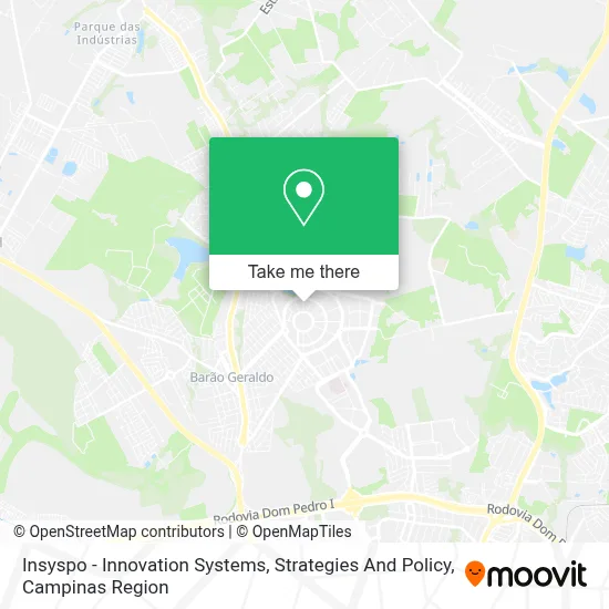 Insyspo - Innovation Systems, Strategies And Policy map