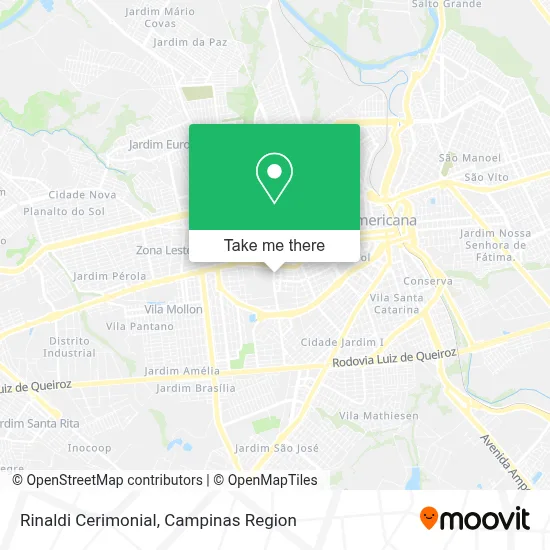 Rinaldi Cerimonial map