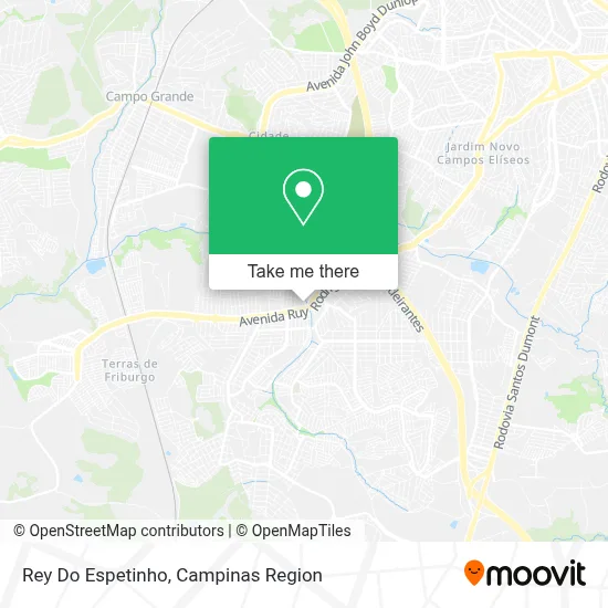 Rey Do Espetinho map