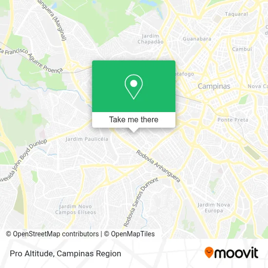 Pro Altitude map