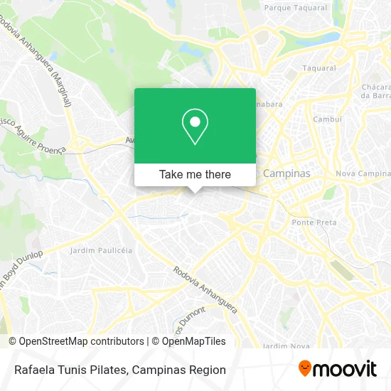 Rafaela Tunis Pilates map