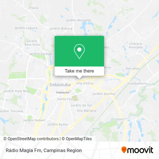 Rádio Magia Fm map