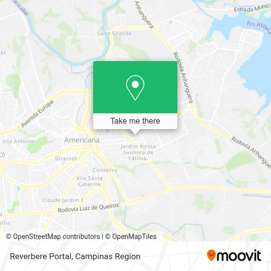 Reverbere Portal map