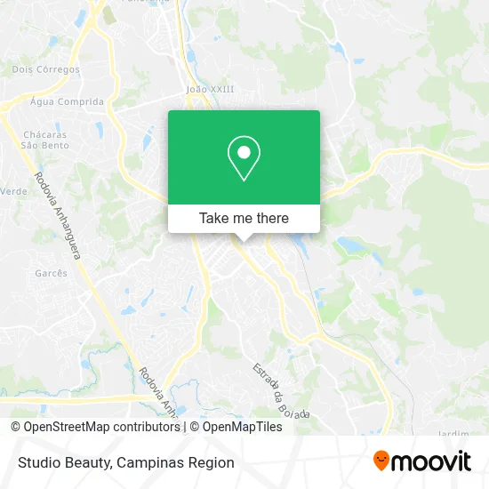 Studio Beauty map