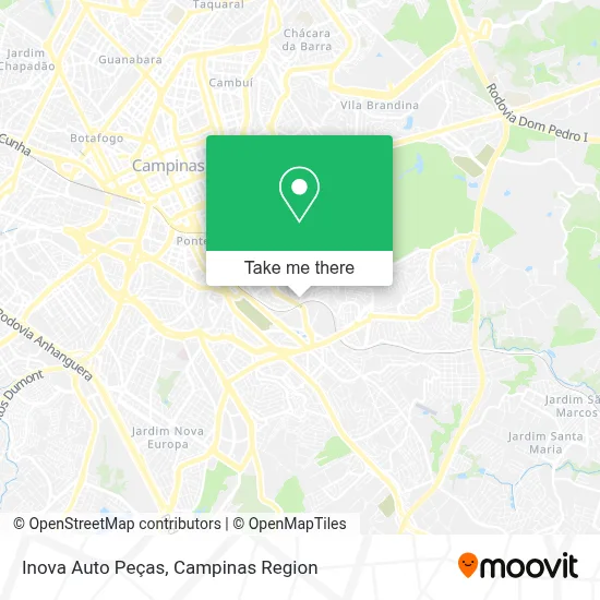 Inova Auto Peças map