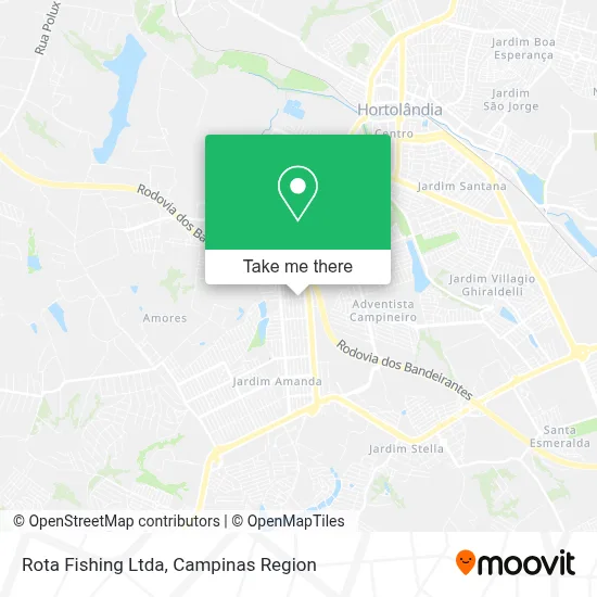 Rota Fishing Ltda map