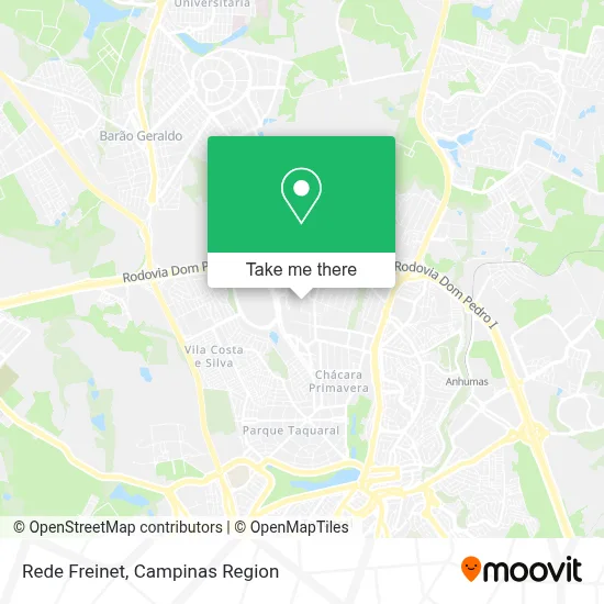 Rede Freinet map