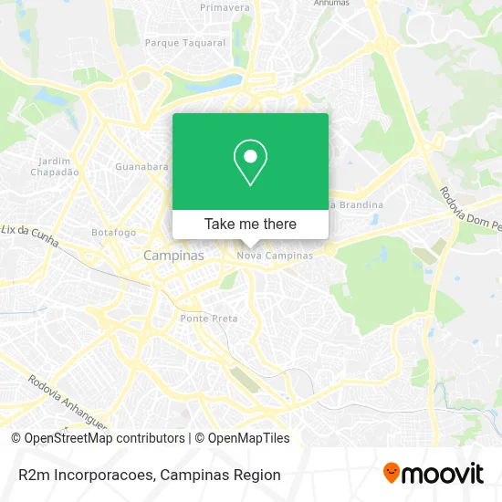R2m Incorporacoes map