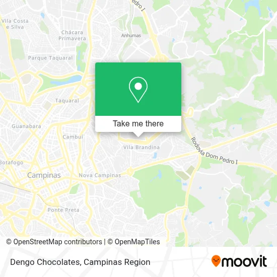 Dengo Chocolates map