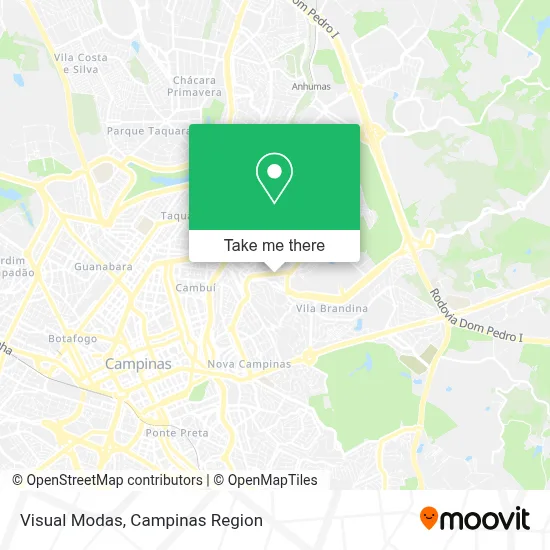 Visual Modas map