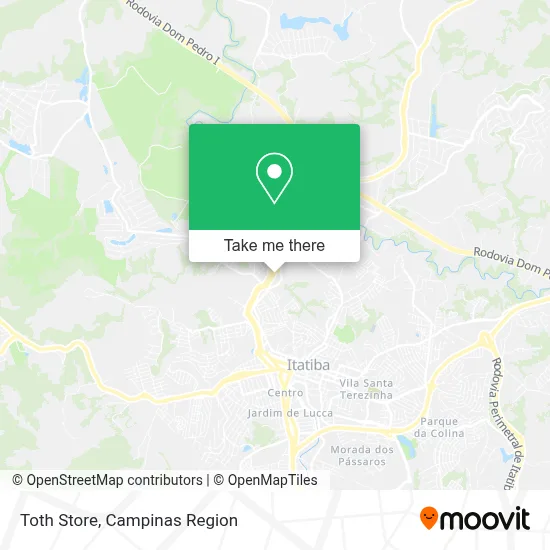 Toth Store map