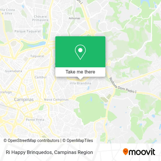 Ri Happy Brinquedos map