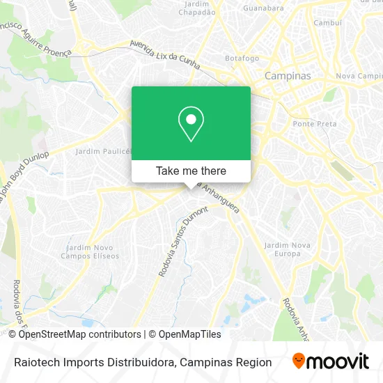 Raiotech Imports Distribuidora map