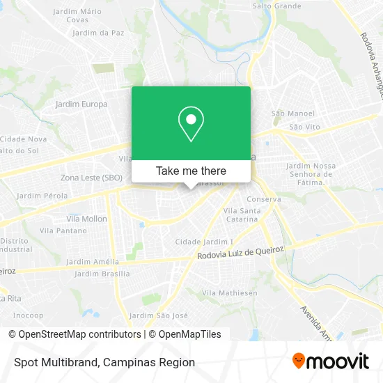 Spot Multibrand map