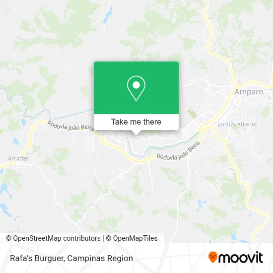 Rafa's Burguer map