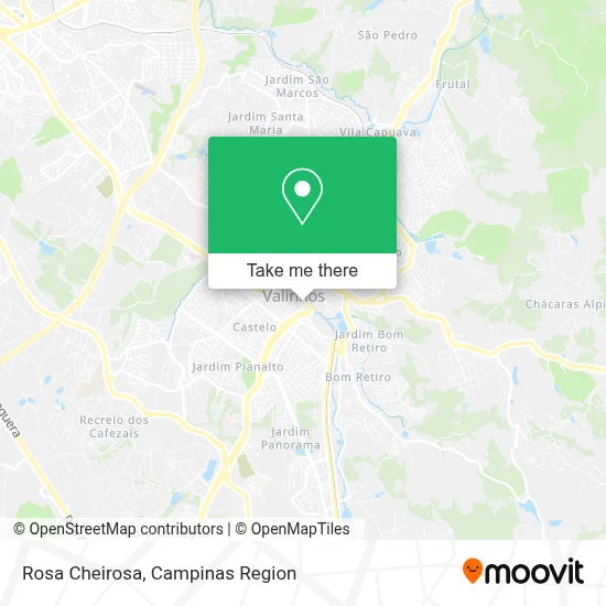 Rosa Cheirosa map