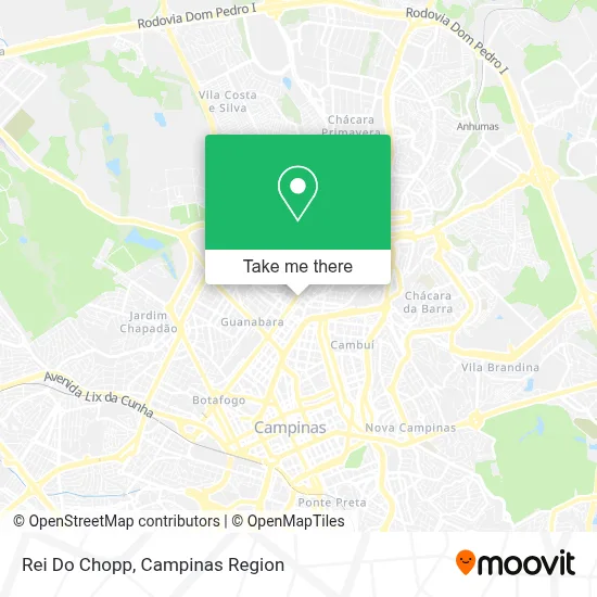Rei Do Chopp map
