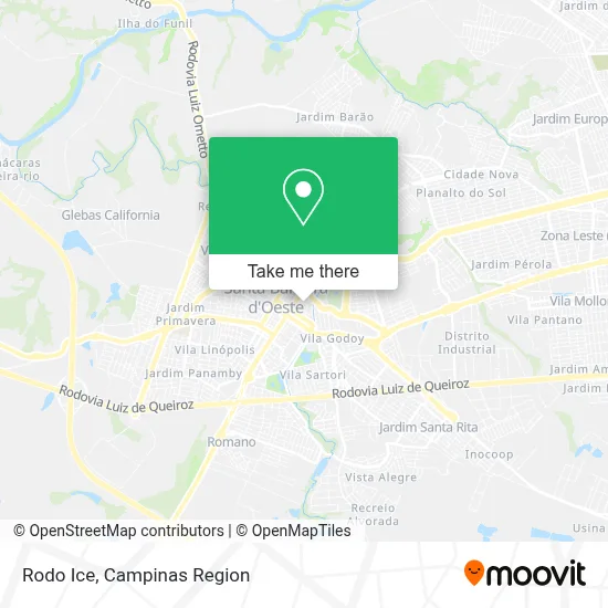 Rodo Ice map
