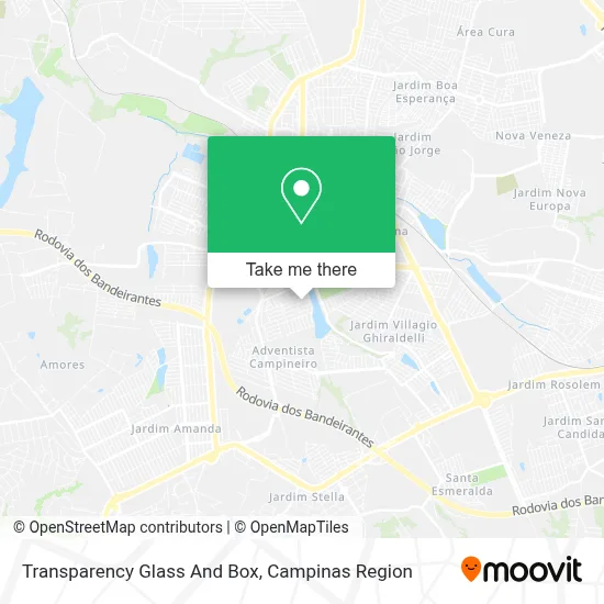 Transparency Glass And Box map