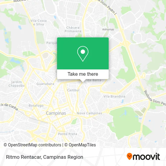 Ritmo Rentacar map