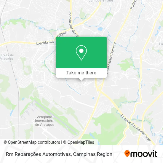 Rm Reparações Automotivas map