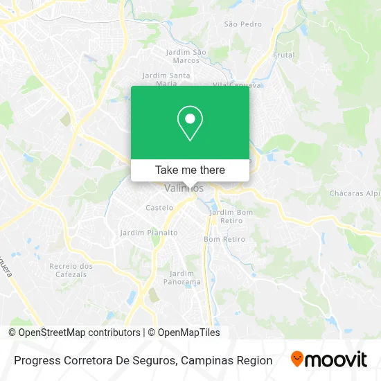 Progress Corretora De Seguros map