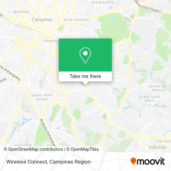 Wireless Connect map