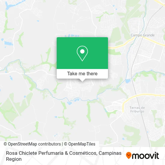 Rosa Chiclete Perfumaria & Cosméticos map