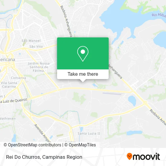 Rei Do Churros map