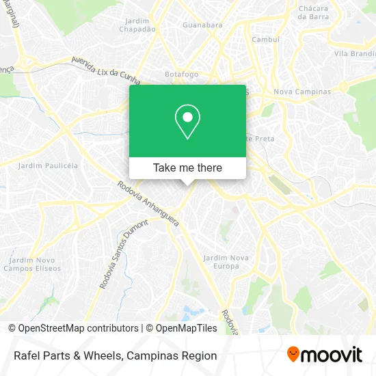 Rafel Parts & Wheels map